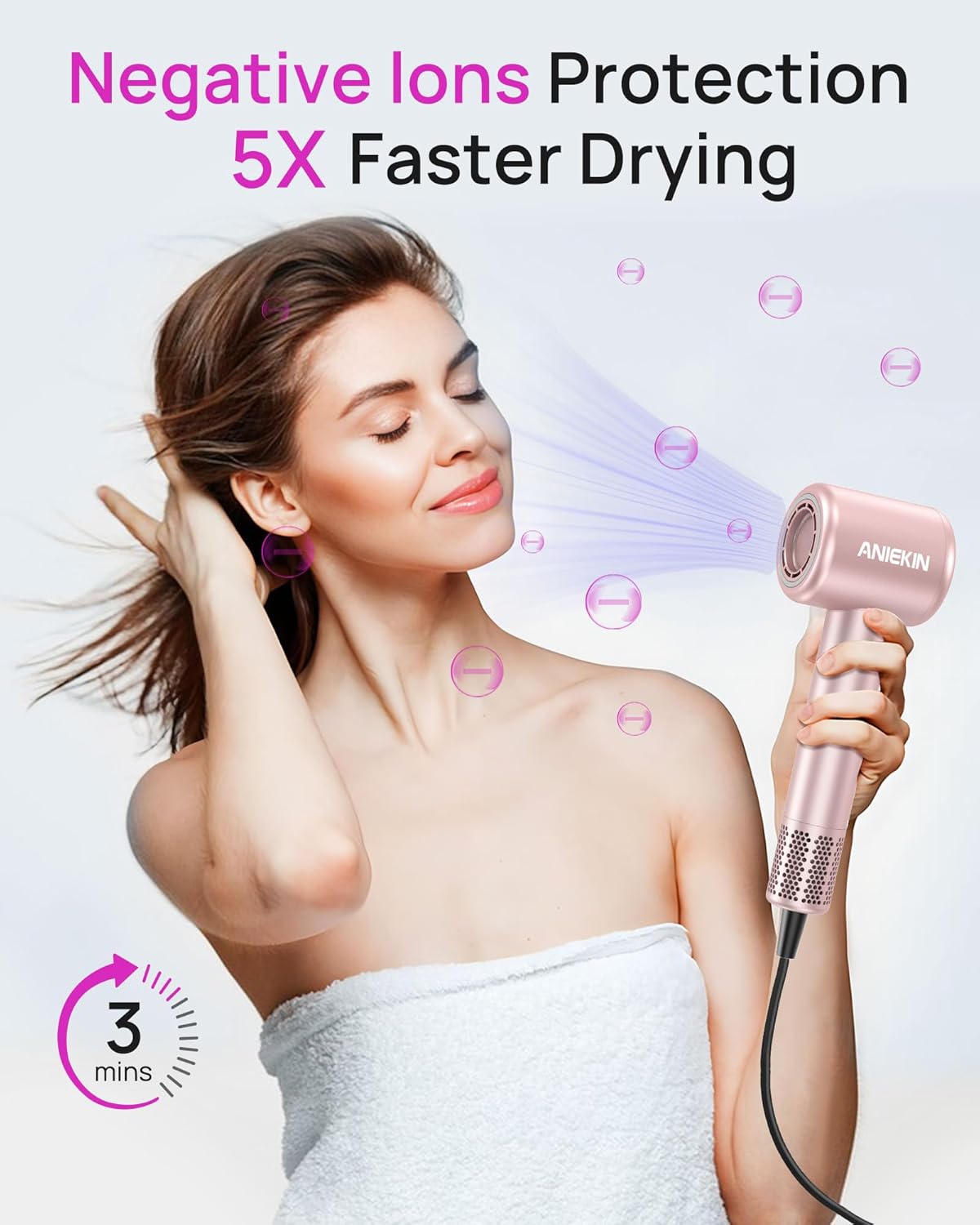 Fast-Dry Ionic Hair Dryer
